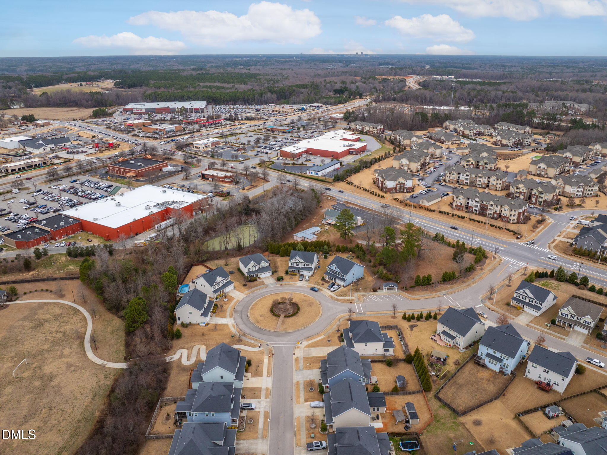 8001 Hergety Drive Raleigh, NC 27603 - Photo 52 of 52 an aerial view of a city