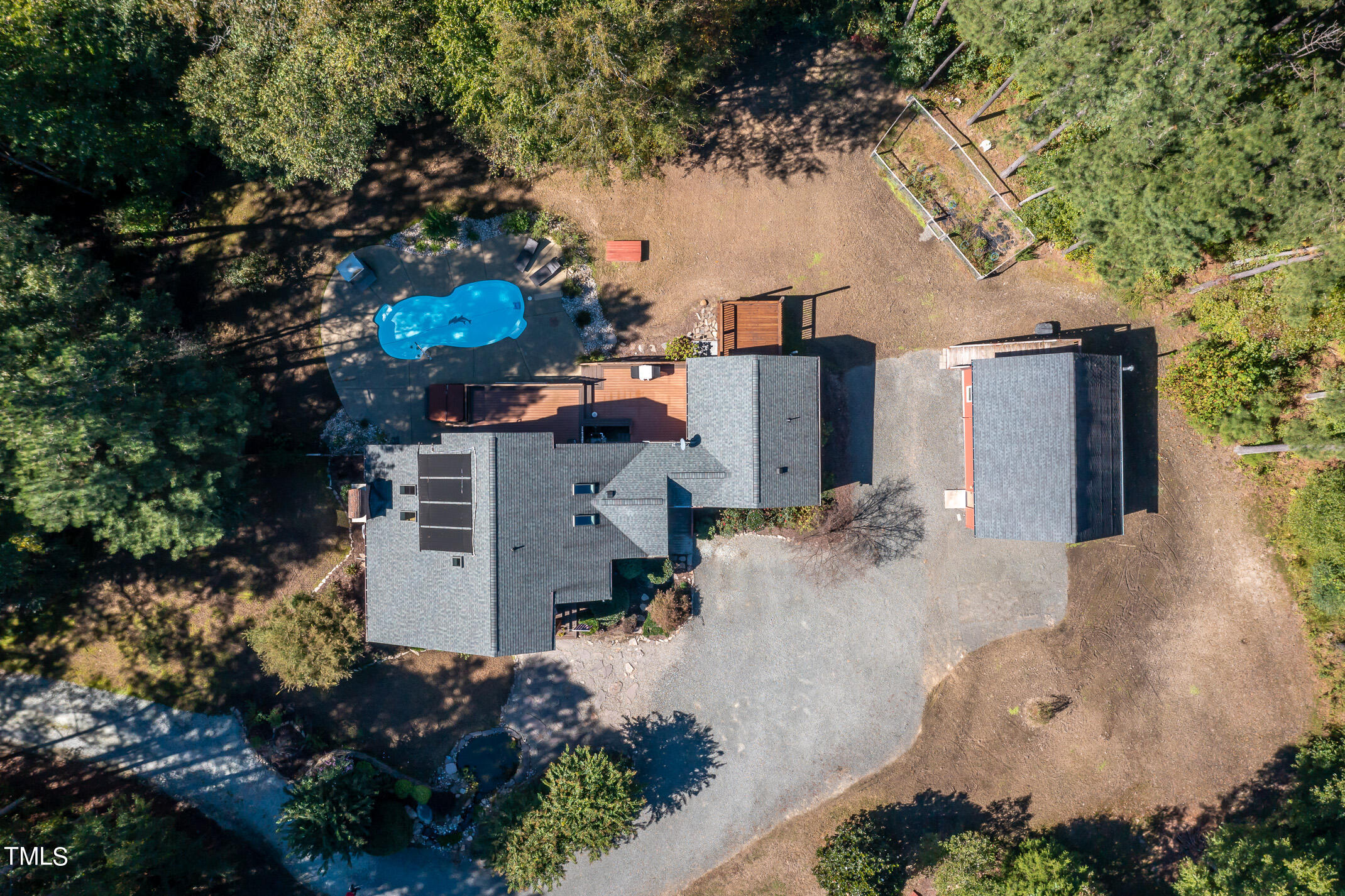1141 Fleming Road Creedmoor, NC 27522 - Photo 40 of 45 Aerial View