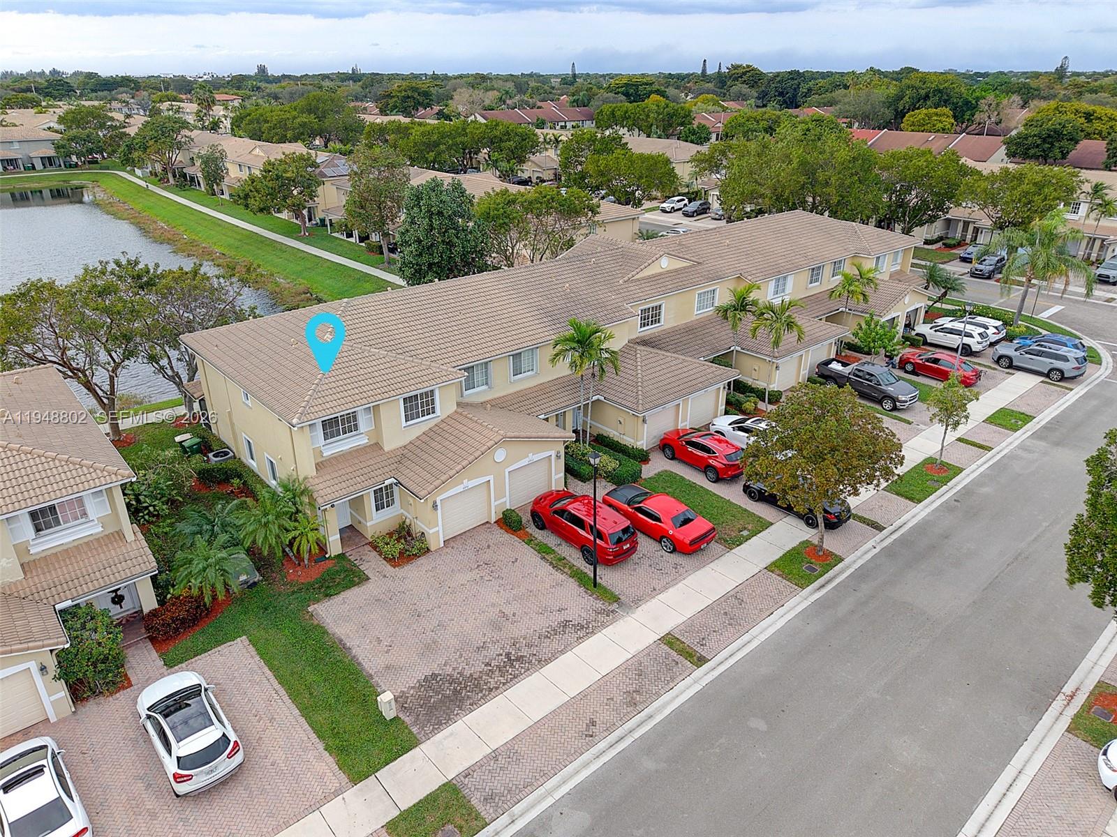 5951 Royal Way Tamarac, FL 33321 - Photo 25 of 33 an aerial view of residential houses with outdoor space