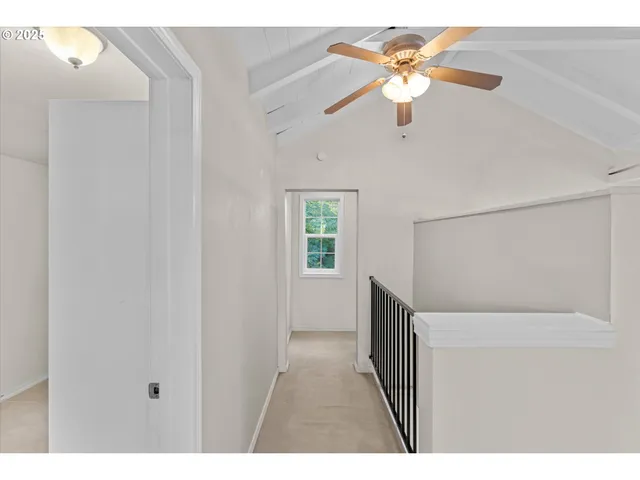 a view interior of a house with a window