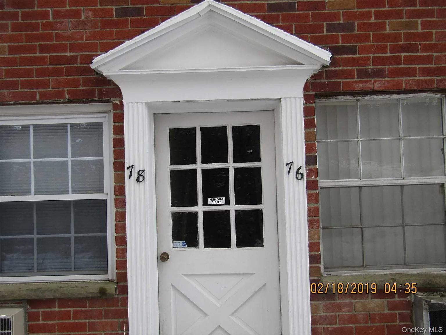 6 Colonial Road, Unit 76 Beacon, NY 12508 - Photo 1 of 1 a view of front door of a house