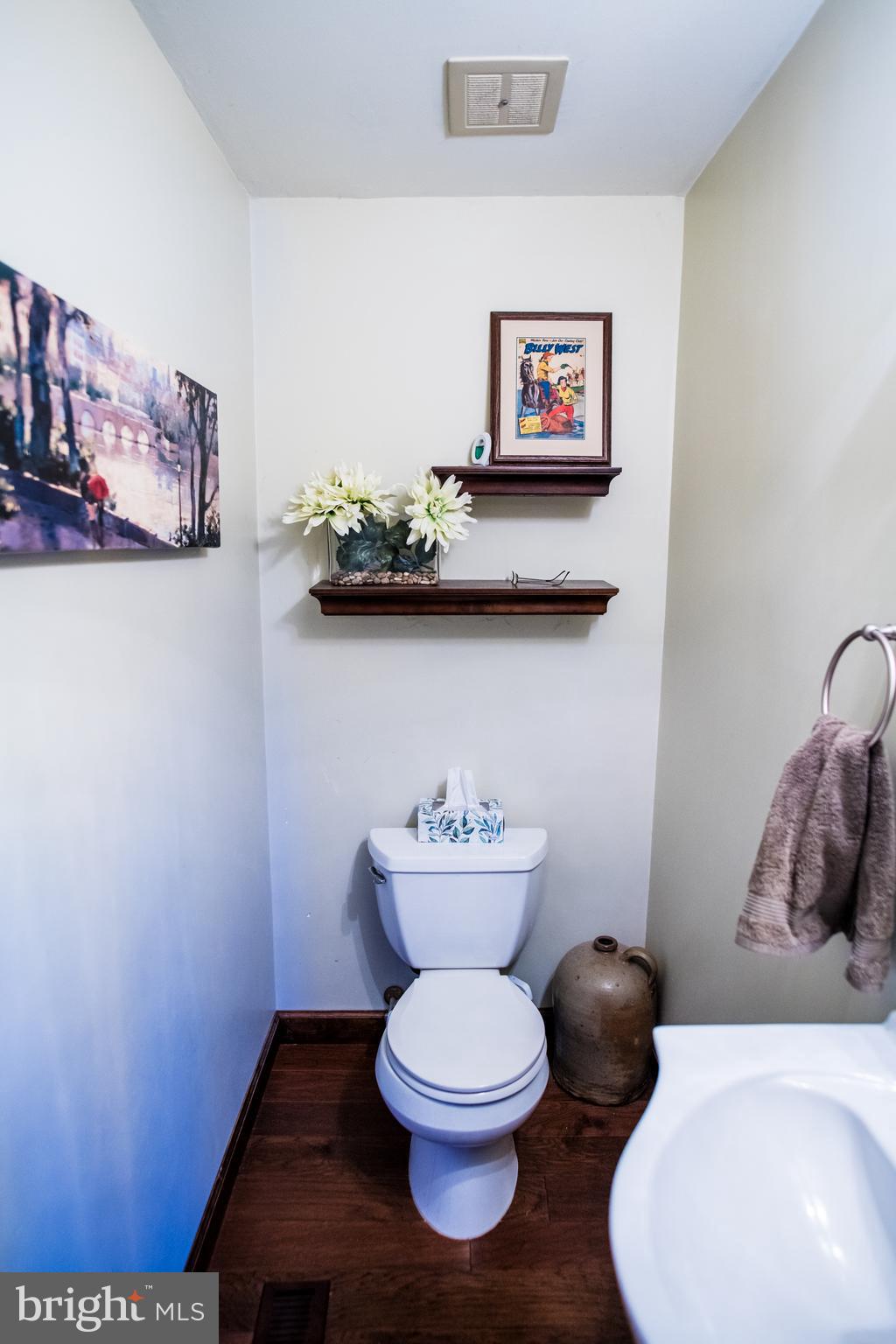 1713 Red Oak Road Williamstown, NJ 08094 - Photo 25 of 76 a bathroom with a toilet and a sink
