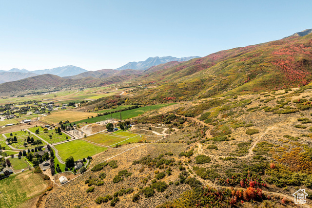 Undisclosed Address Midway, UT 84049 - Photo 16 of 28 Aerial view of sparsely populated area featuring mountains