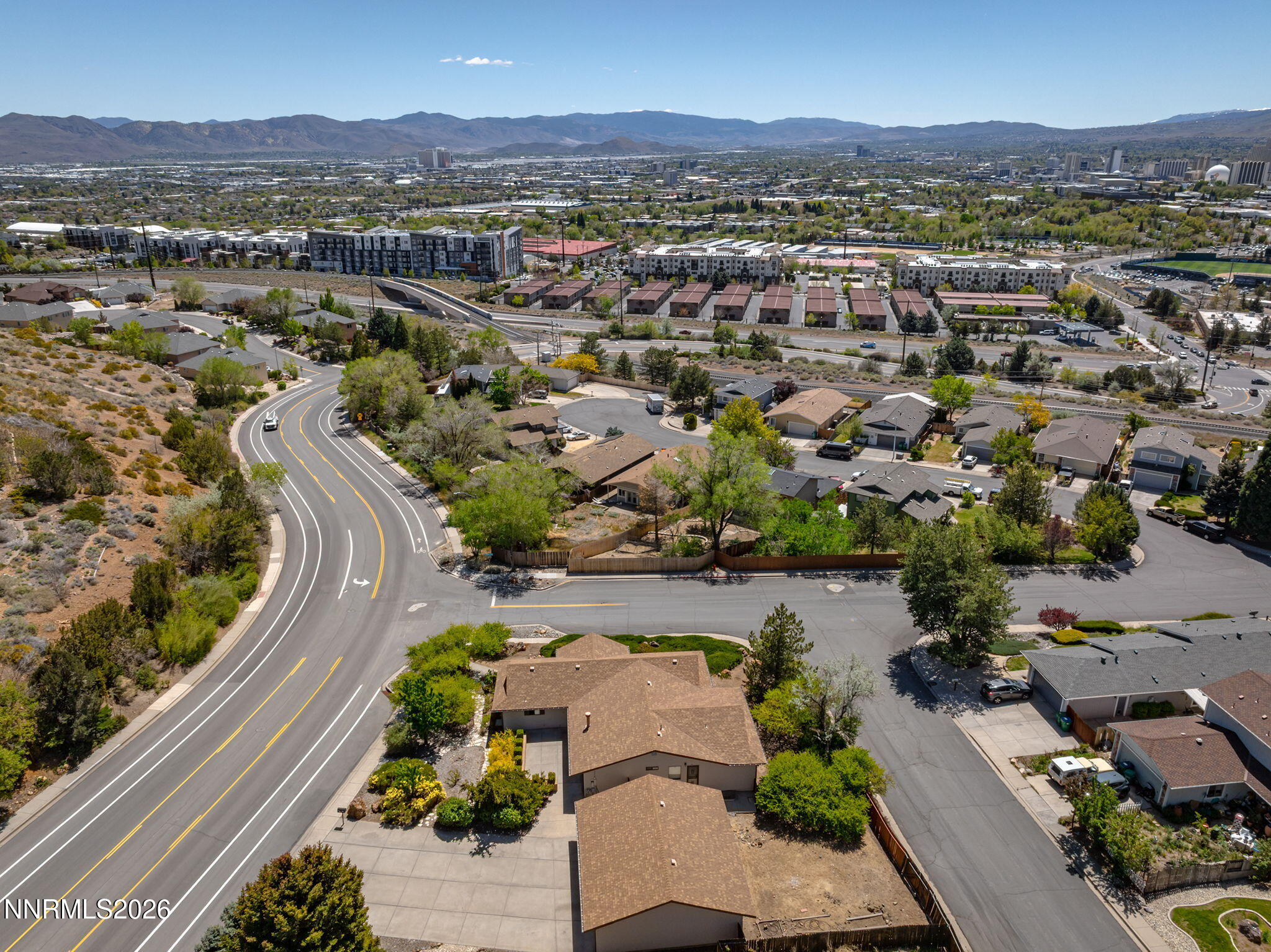 2985 Socrates Drive Reno, NV 89512 - Photo 11 of 52 an aerial view of a city with lots of residential buildings