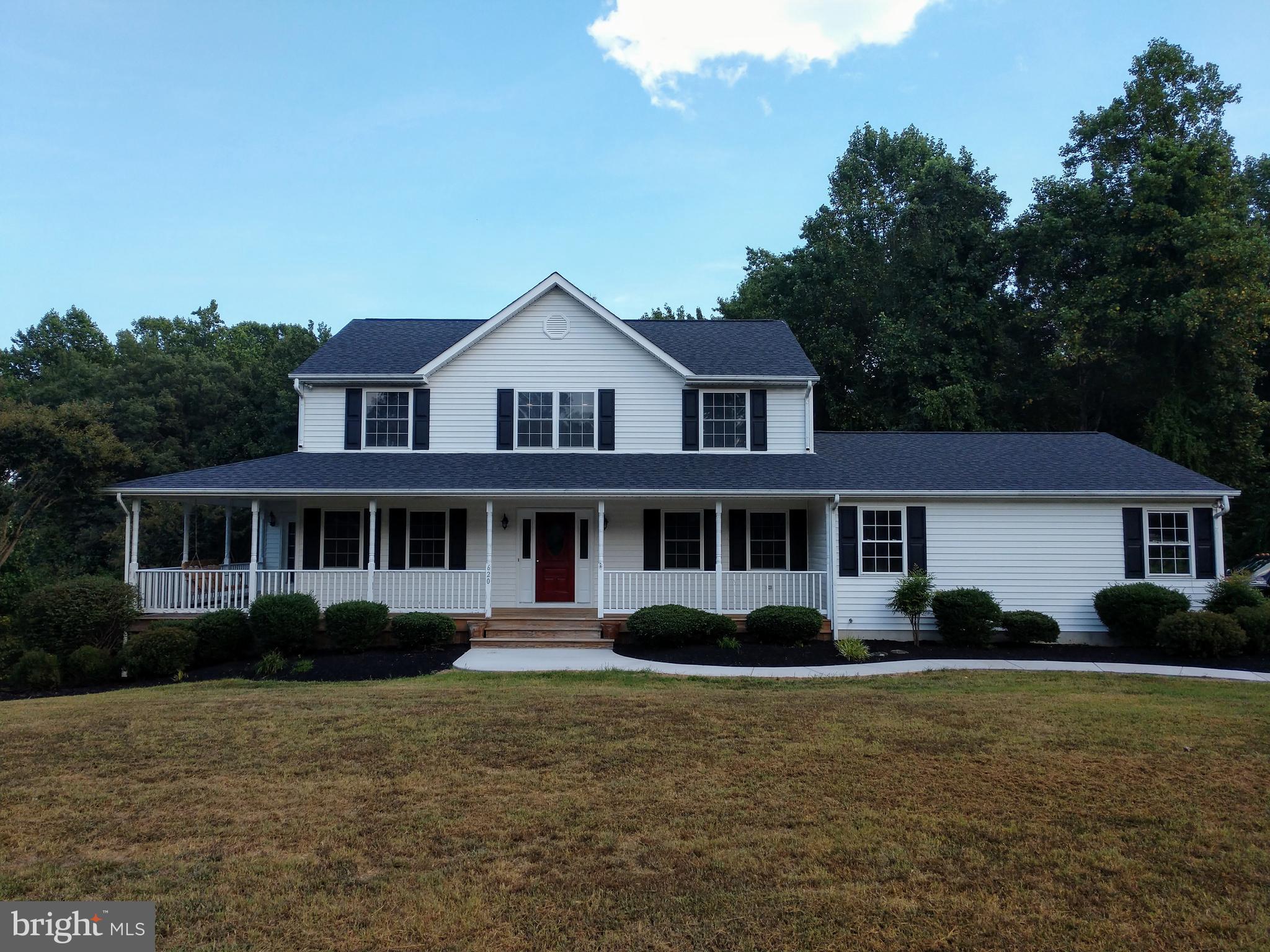 Quiet 2 acre lot.