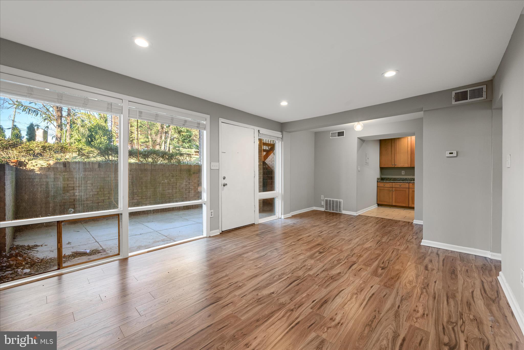 156 Haycock Road, Unit A6 Falls Church, VA 22046 - Photo 21 of 30 a view of empty room with wooden floor and fan