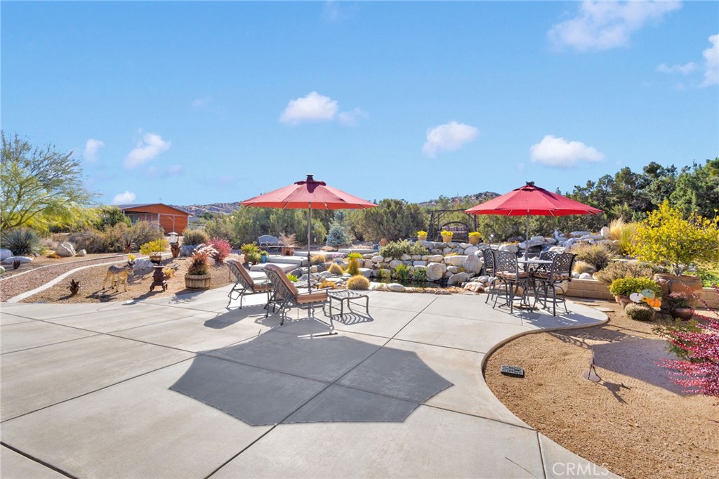 2909 Silver Ridge Drive Pinon Hills, CA 92372 - Photo 31 of 55 an outdoor space with patio