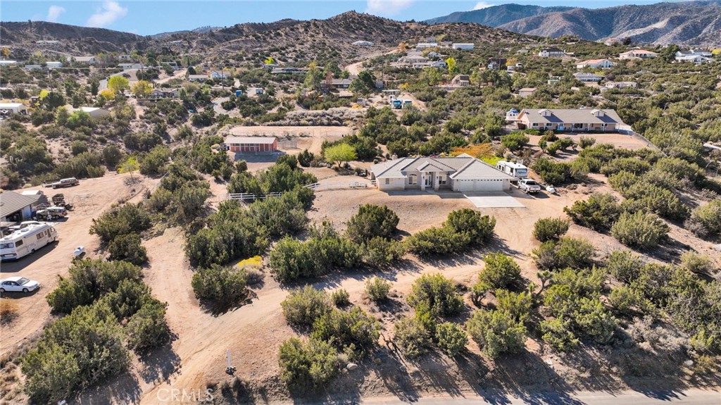 2909 Silver Ridge Drive Pinon Hills, CA 92372 - Photo 53 of 55 an aerial view of residential houses with outdoor space