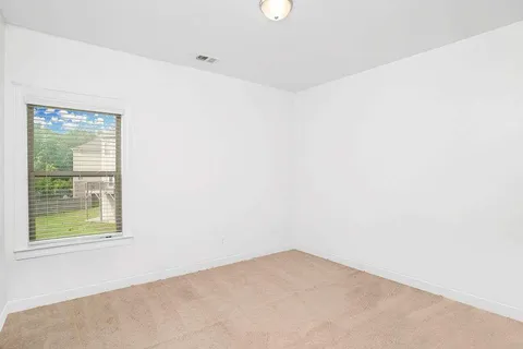 a view of empty room