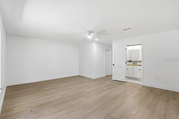 wooden floor in an empty room