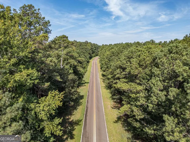 a view of a forest from a balcony