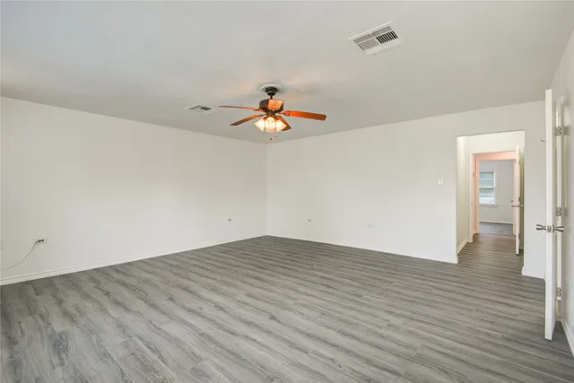 wooden floor in an empty room