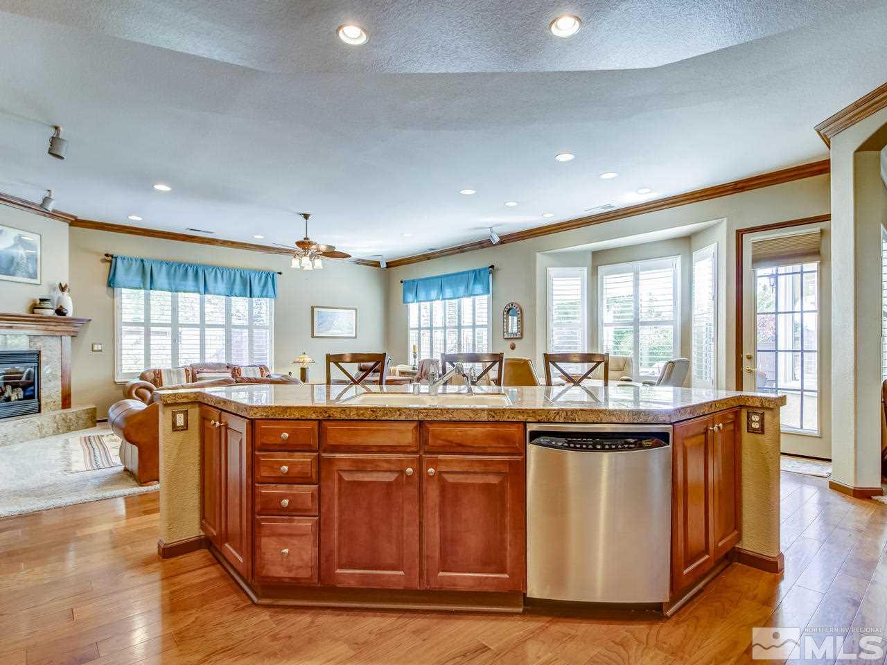 1695 Crater Court Reno, NV 89521 - Photo 6 of 25 a kitchen with lots of counter top space