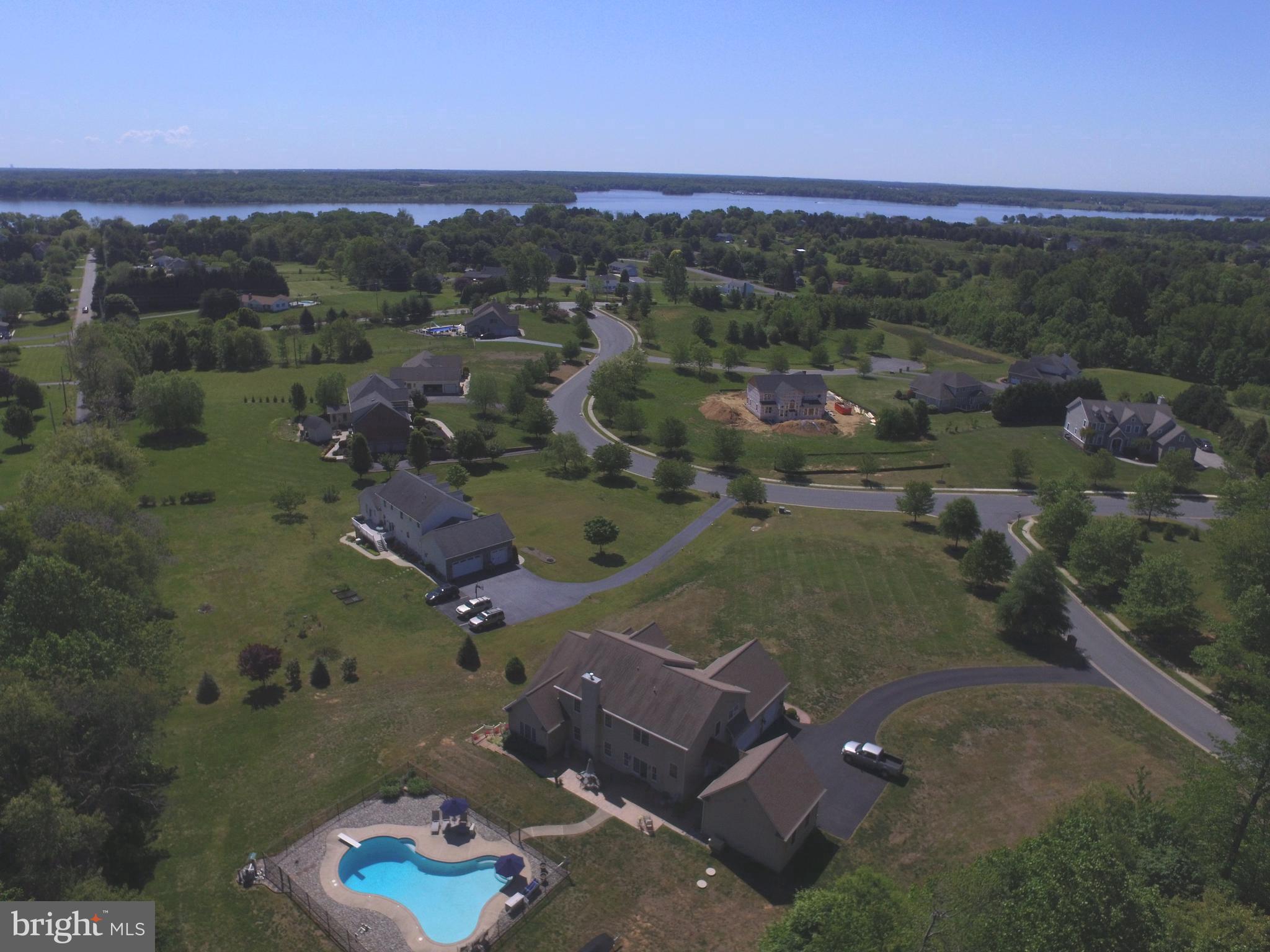 133 Wood Chip Road Elkton, MD 21921 - Photo 40 of 40 Aerial view with Elk River in back ground