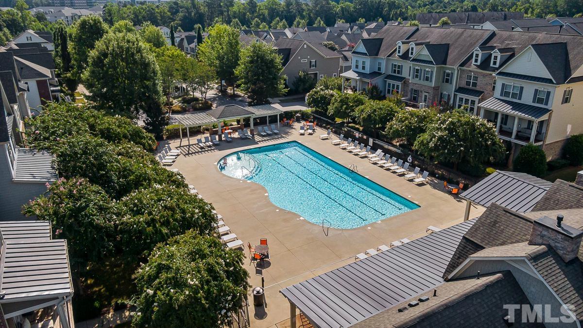 1327 Rembrandt Circle Raleigh, NC 27607 - Photo 38 of 41 a view of a swimming pool with sitting area