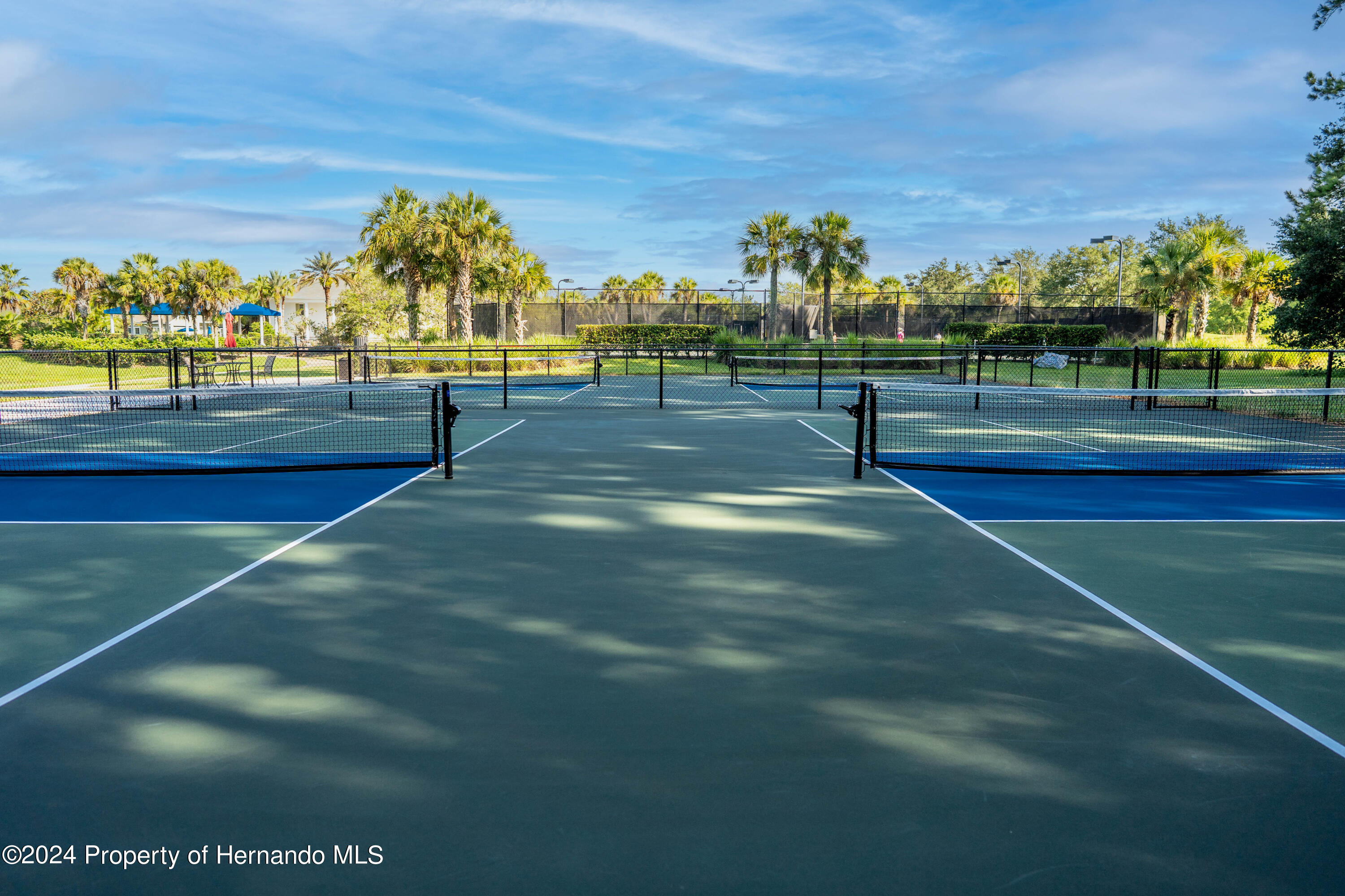 5995 Creek Ridge Road Brooksville, FL 34601 - Photo 8 of 11 a view of a tennis court