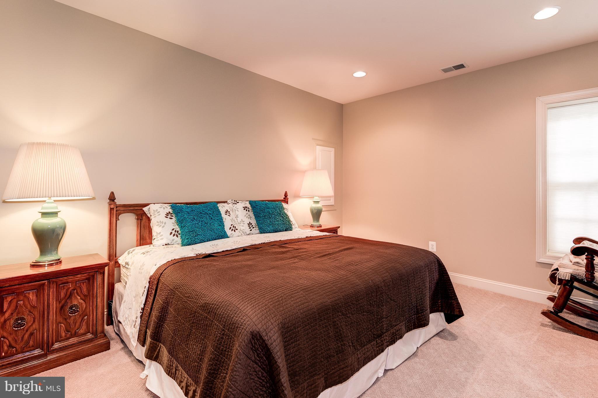 7711 Elmwood Road Fulton, MD 20759 - Photo 25 of 30 Lower level bedroom, recessed lights