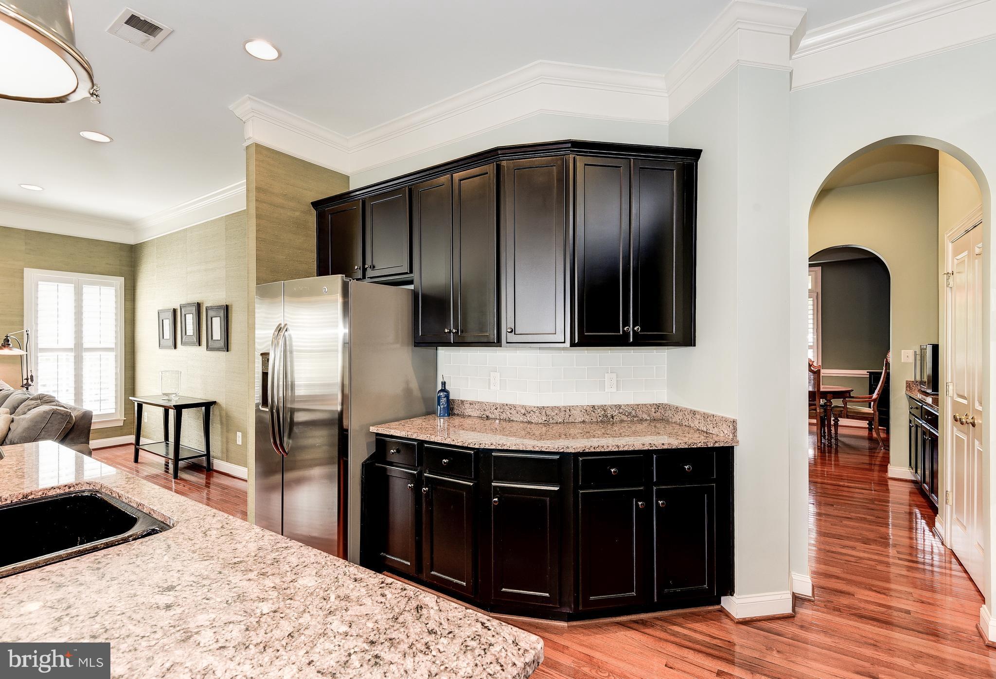 Ample cabinetry, new Bosch dishwasher