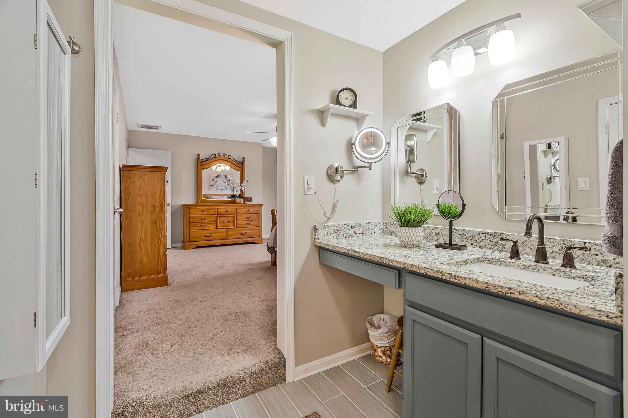 1545 Kingstream Circle Herndon, VA 20170 - Photo 29 of 71 Separate vanity and sink outside of the bathrooom