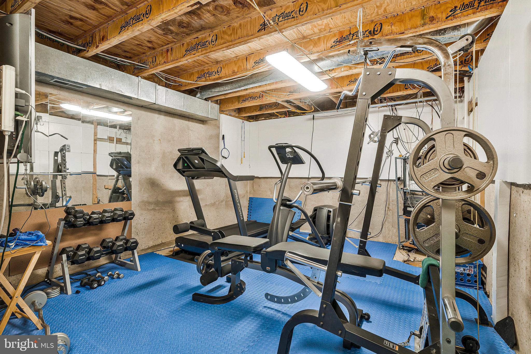 1545 Kingstream Circle Herndon, VA 20170 - Photo 52 of 71 a view of a room with gym equipment