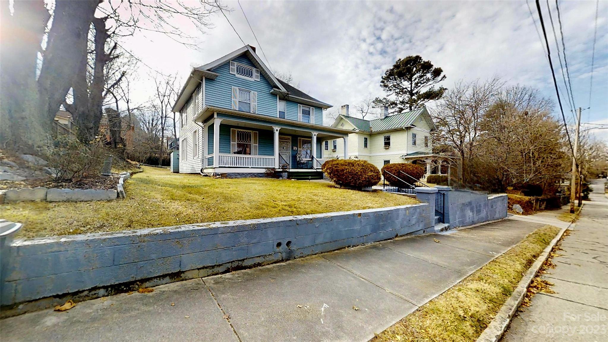 182 Flint Street Asheville, NC 28801 - Photo 3 of 22 a swimming pool view with a seating space