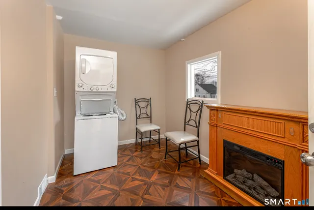 a room with storage and utility