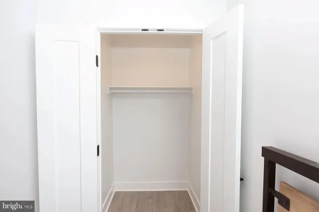 a view of a door and a window