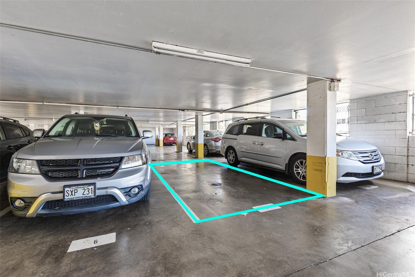 1415 Punahou Street, Unit 502 Honolulu, HI 96822 - Photo 13 of 17 Full sized parking stall.