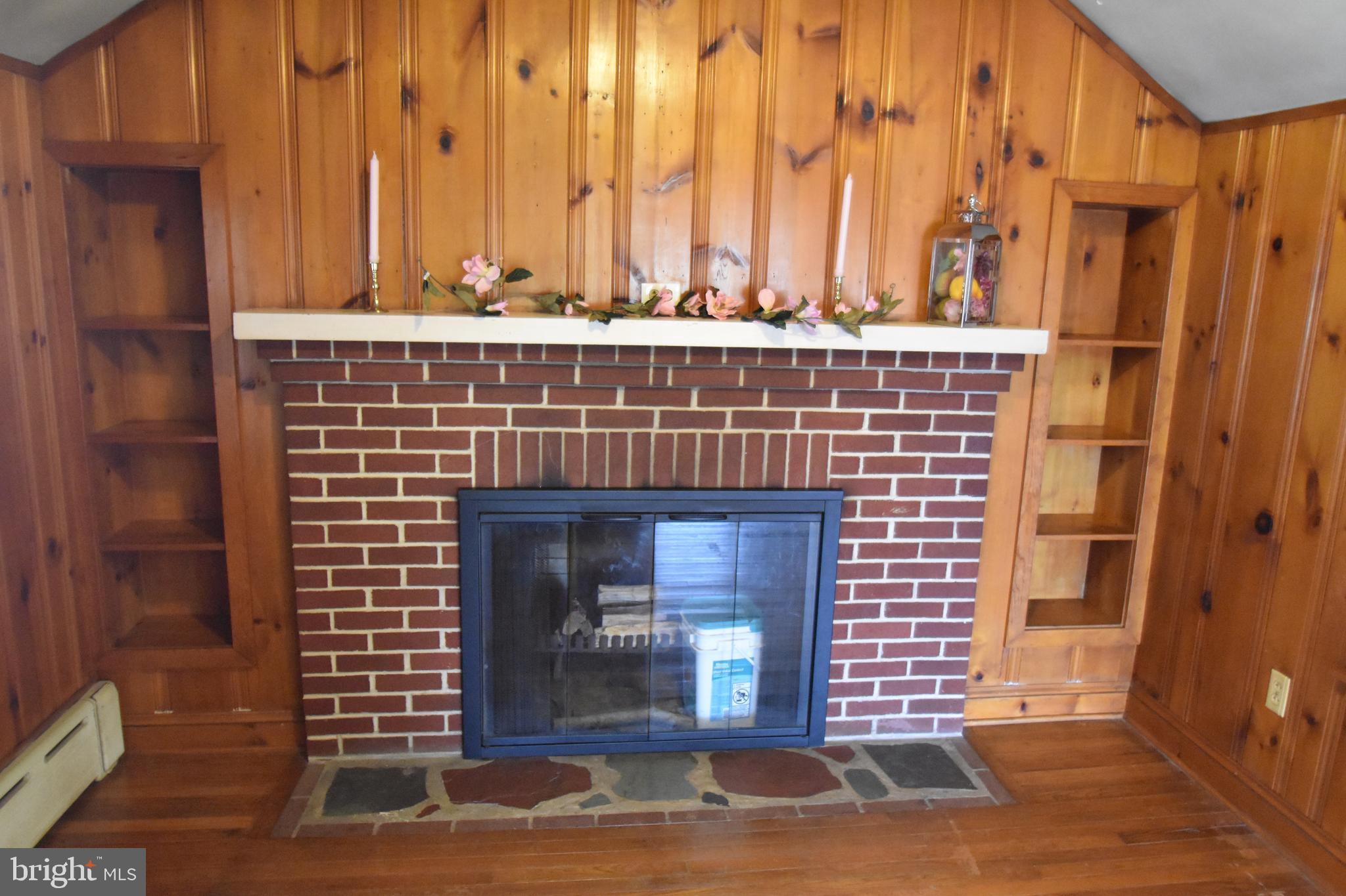 860 California Road Quakertown, PA 18951 - Photo 39 of 74 Brick fireplace and mantel