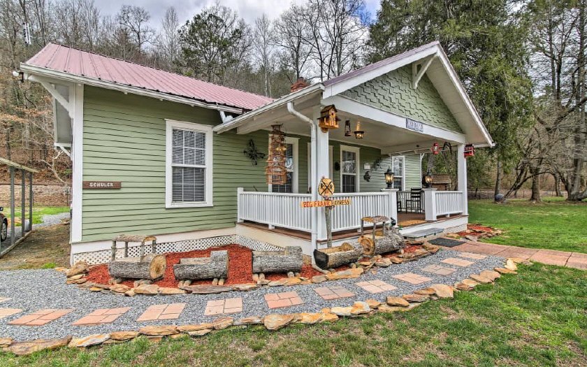 1331 Tomotla Road Marble, NC 28905 - Photo 1 of 1 a view of a house with backyard