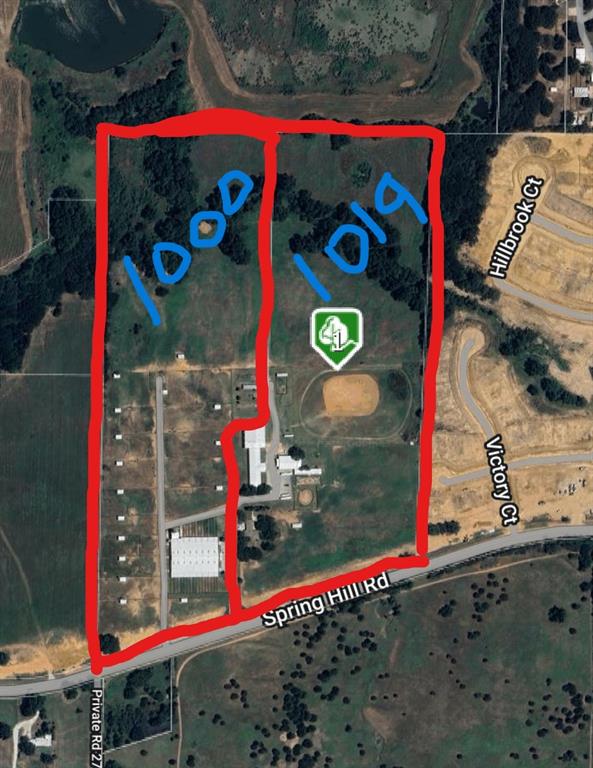 1000-1019 Spring Hill Road Aubrey, TX 76227 - Photo 26 of 26 Map location