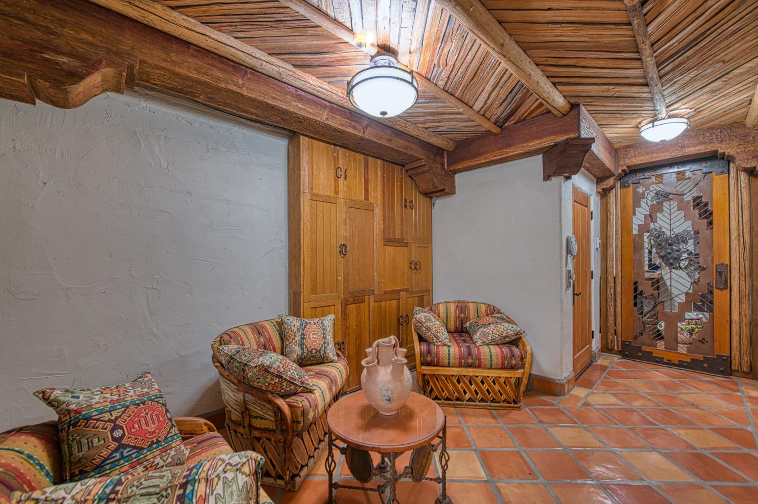 15516 North Friant Road Friant, CA 93626 - Photo 69 of 99 Sitting area outside wine cellar