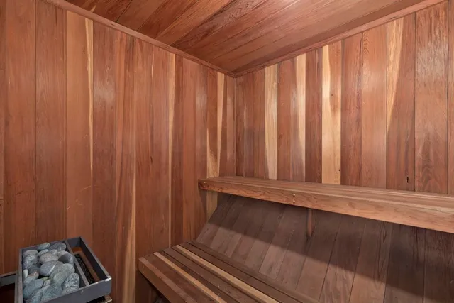 a view of a garage with a lot of stuff and lots of stuff