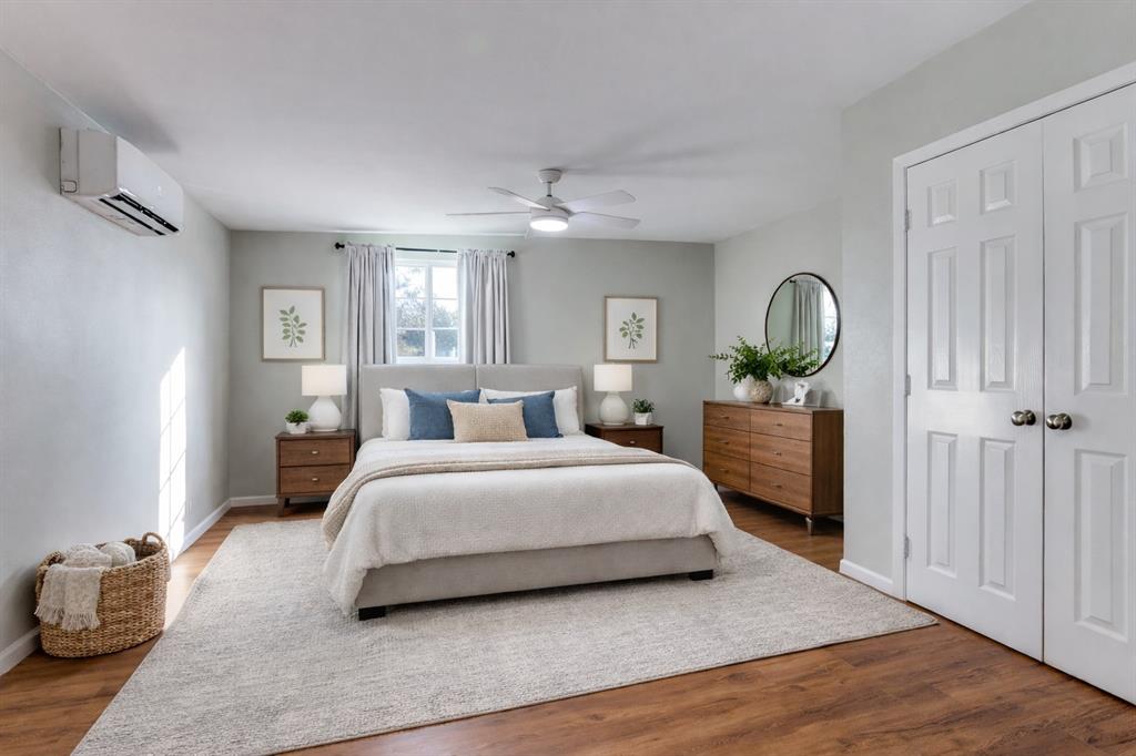 4045 Carolyn Road Fort Worth, TX 76109 - Photo 17 of 28 a spacious bedroom with a bed and window