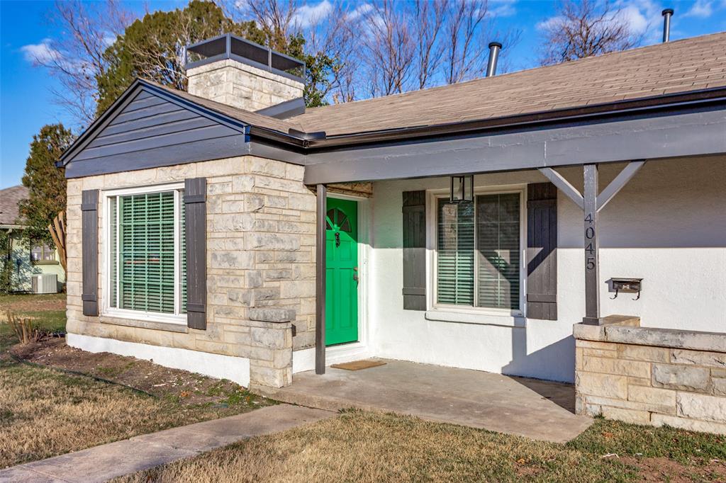 4045 Carolyn Road Fort Worth, TX 76109 - Photo 28 of 28 a front view of a house with a porch