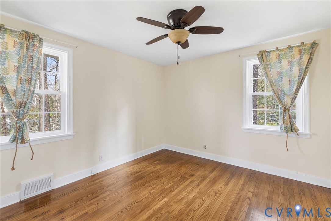 8678 Fieldcrest Road Richmond, VA 23235 - Photo 23 of 52 Bedroom #2 - Right Rear - gorgeous hardwood floors