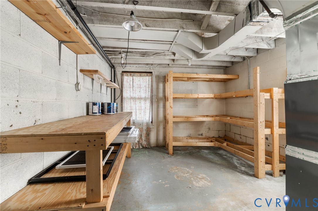 8678 Fieldcrest Road Richmond, VA 23235 - Photo 41 of 52 Front Utility Room and Workshop. Great natural li