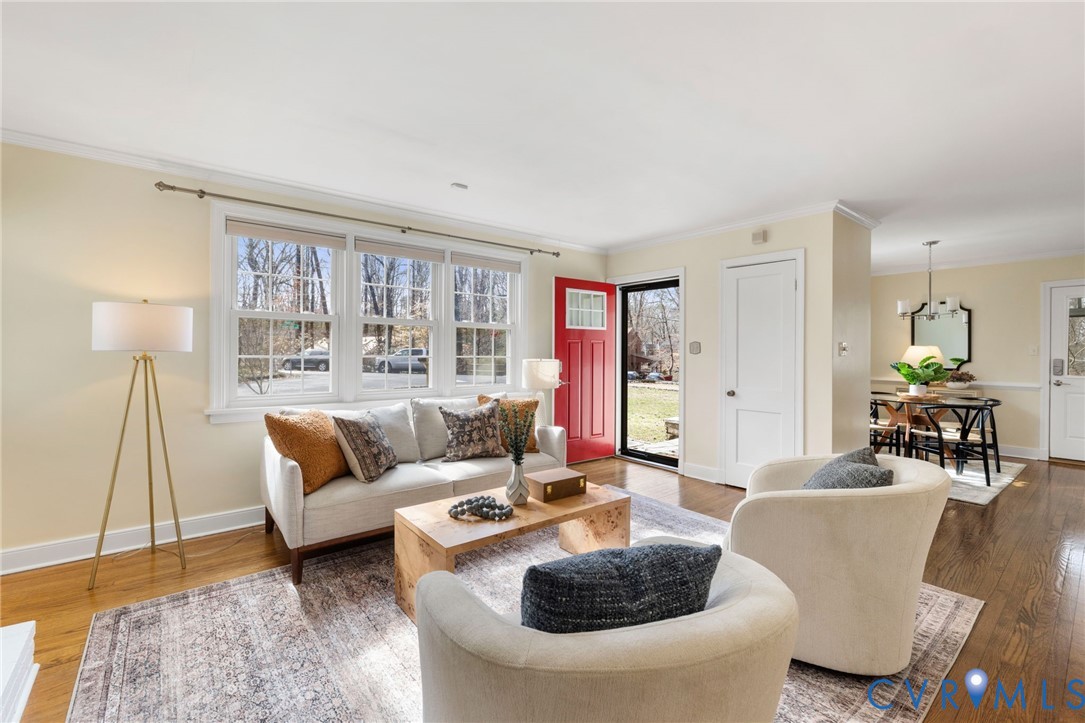 8678 Fieldcrest Road Richmond, VA 23235 - Photo 8 of 52 Another view looking back to Front Entrance - Noti