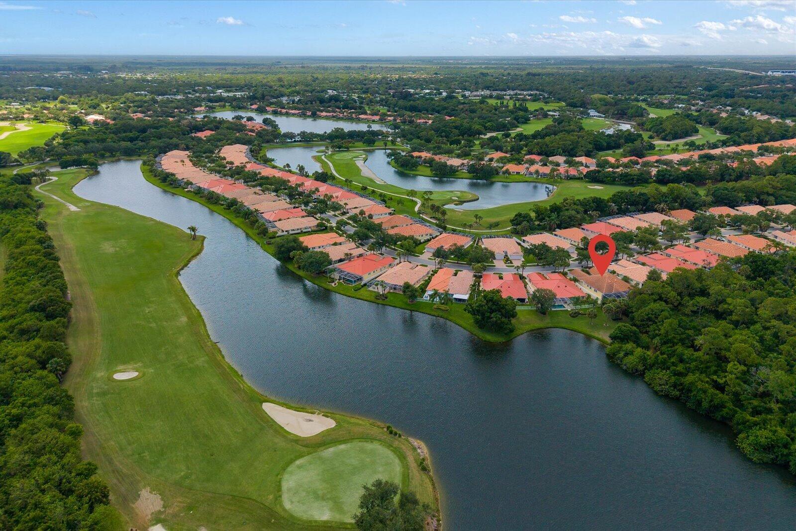 918 Southwest Balmoral Trace Stuart, FL 34997 - Photo 36 of 45 Aerial