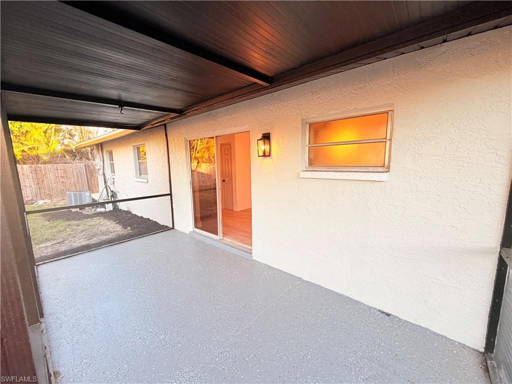9017 Pineapple Road Fort Myers, FL 33967 - Photo 17 of 24 View of patio