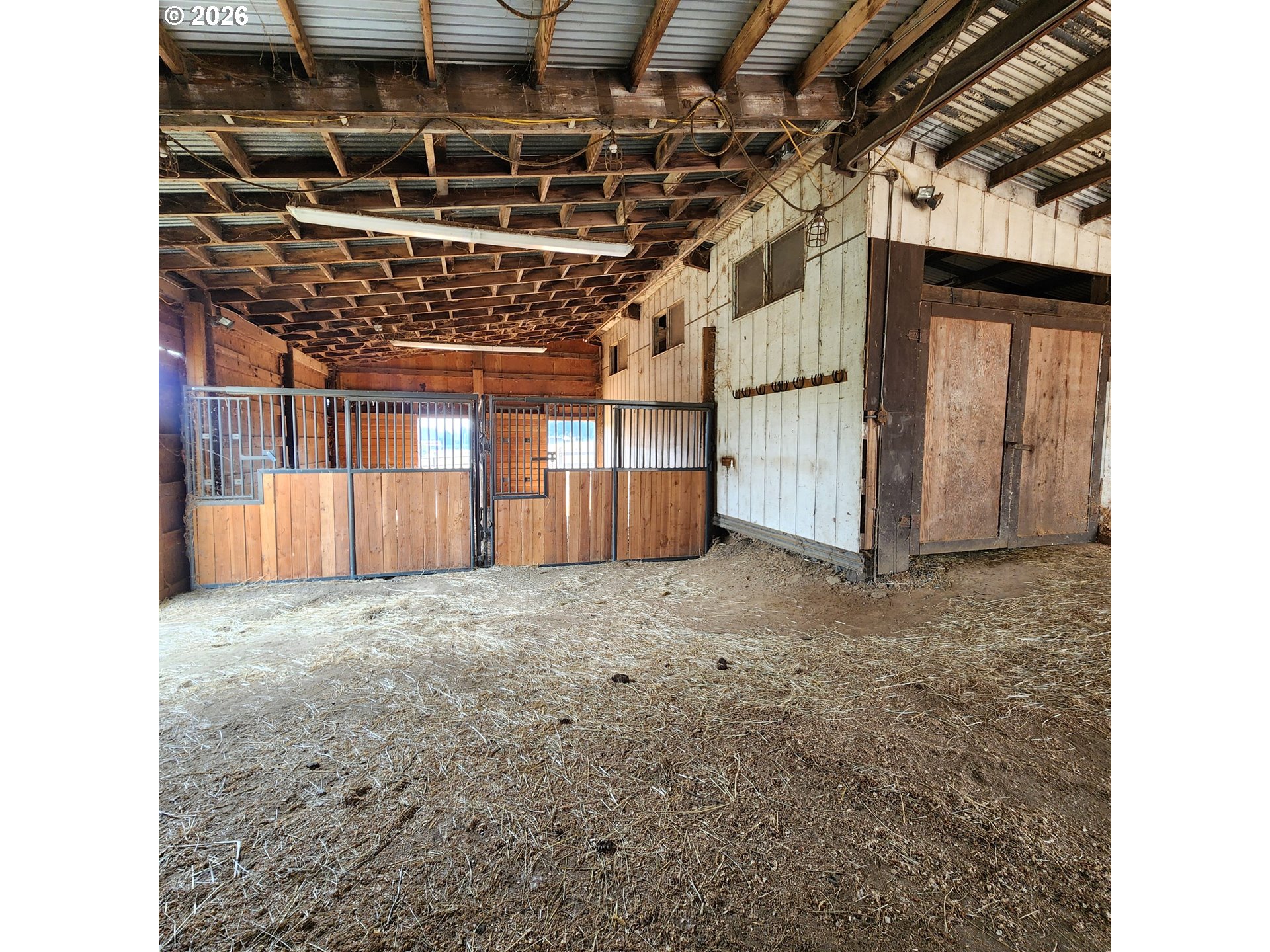 54047 West Lane Road Scappoose, OR 97056 - Photo 24 of 44 a view of a room with wooden walls