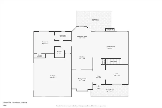 $520,000 | 321 Usher Lane, Locust Grove, GA 30248