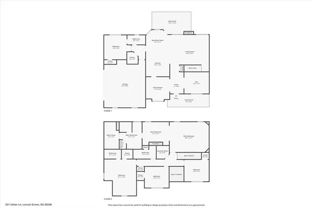 $520,000 | 321 Usher Lane, Locust Grove, GA 30248
