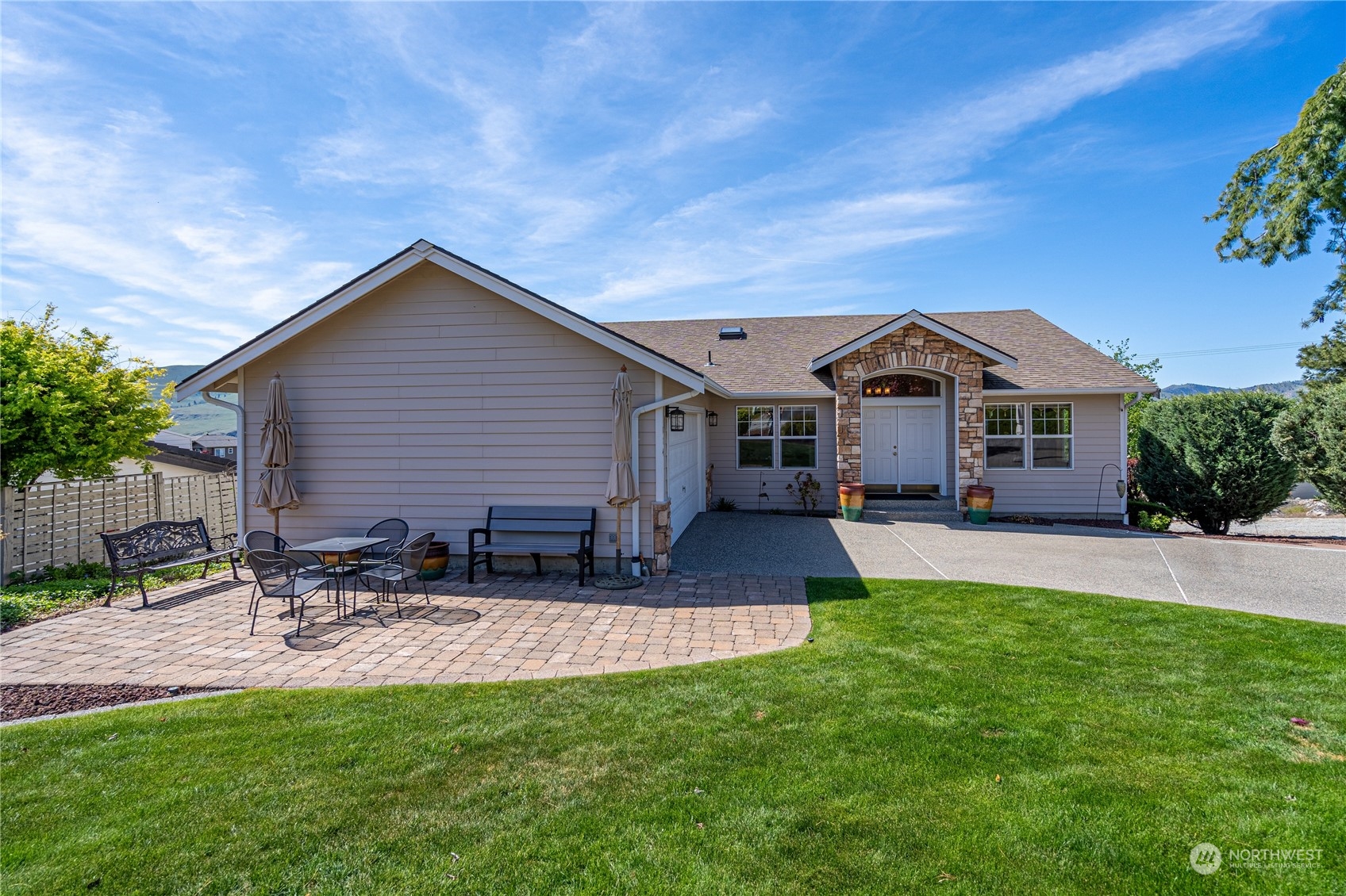114 Long Drive Chelan, WA 98816 - Photo 3 of 38 a front view of a house with patio