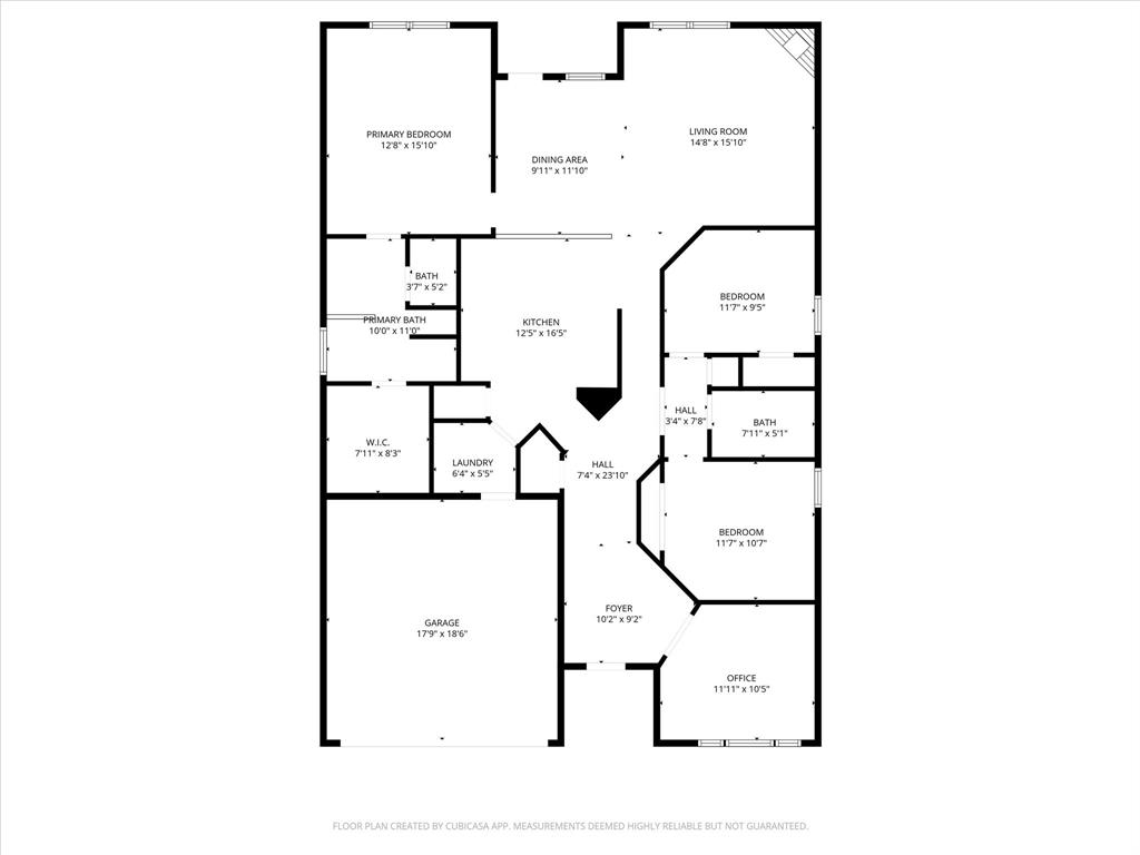 609 Racine Drive Oak Point, TX 75068 - Photo 30 of 30 a picture of a floor plan