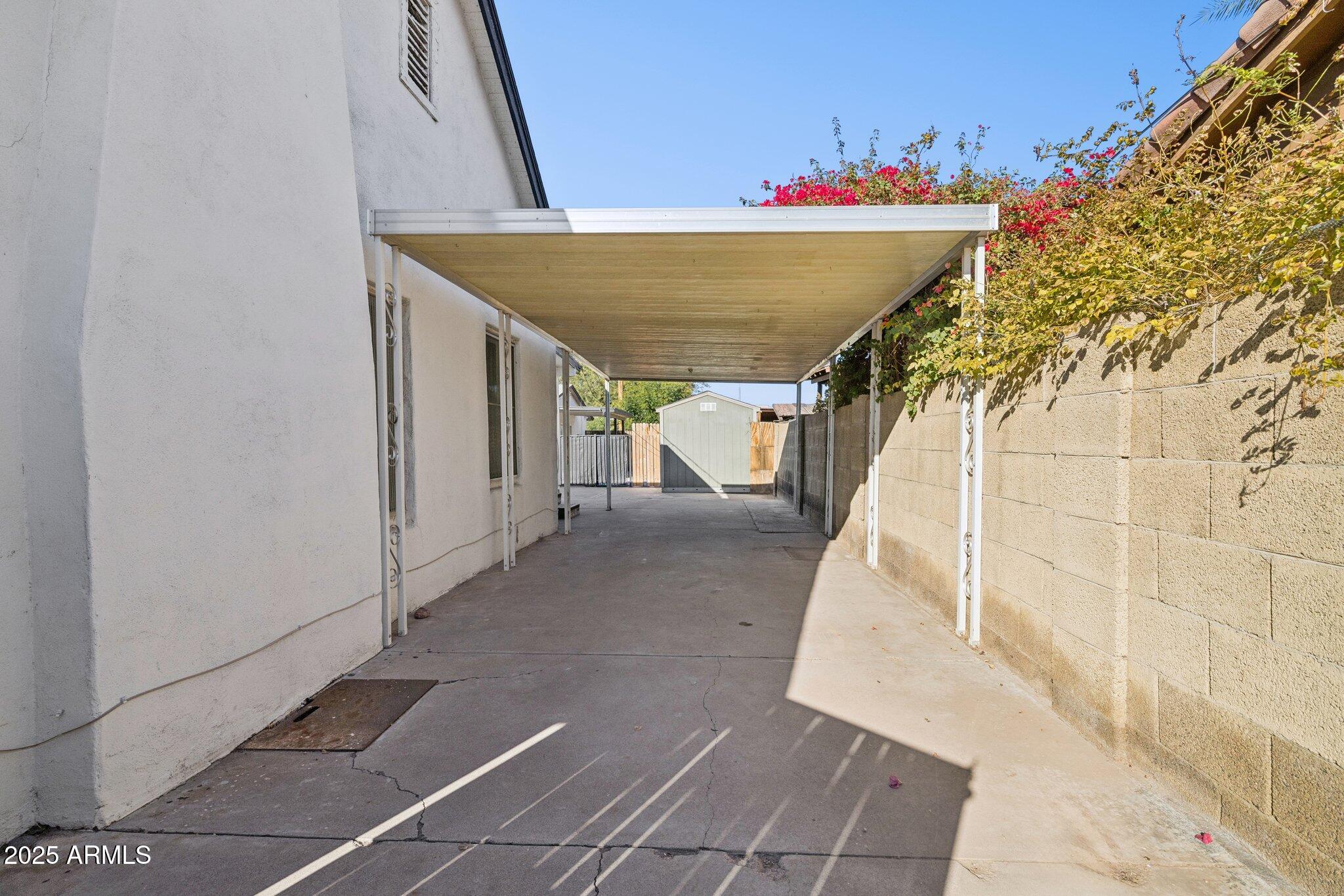 1614 East Roma Avenue Phoenix, AZ 85016 - Photo 25 of 44 Tandem carport off kitchen