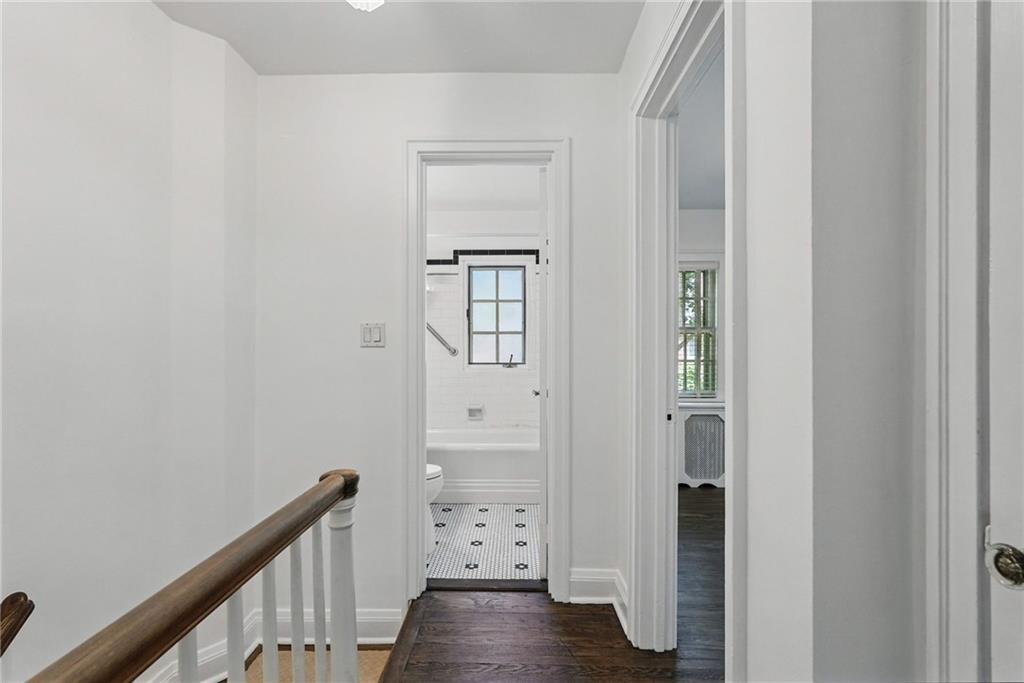 446 Olympia Road Pittsburgh, PA 15211 - Photo 15 of 31 a view of a hallway with wooden floor and closet