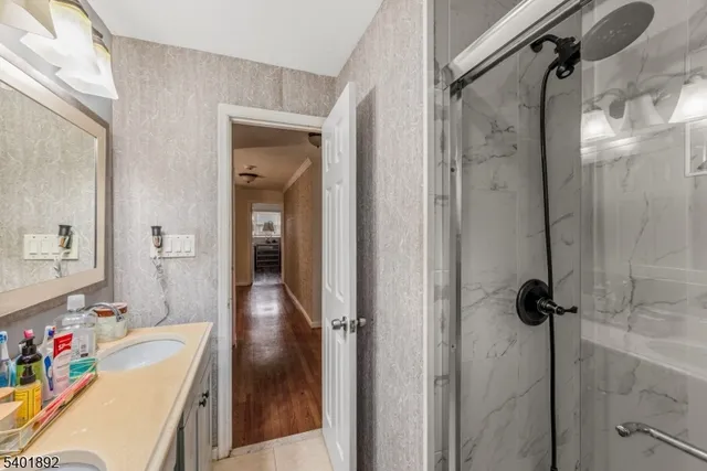 a view of a bathroom