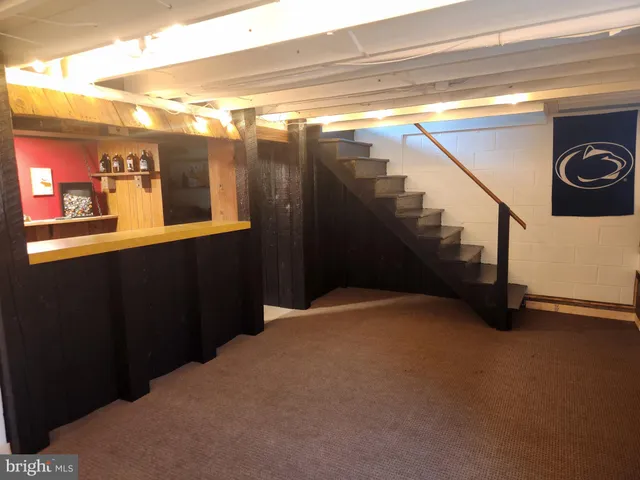 a view of game room with window