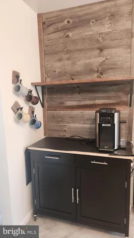 a close view of closet